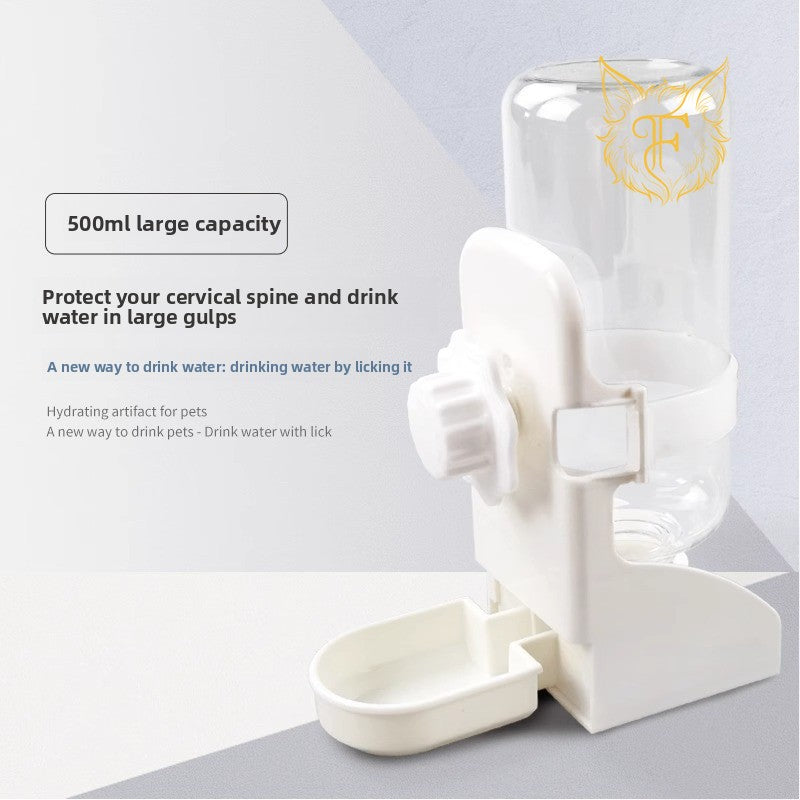 Pingao same style water kettle lick water bowl rabbit chinchilla guinea pig automatic water dispenser water kettle water bowl water kettle 500ml