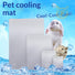 Pet summer cooling aluminum plate, rabbit cooling pad, hamster chinchilla ice mat, heat dissipation plate, summer cooling supplies