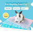 Pet rabbit foot pad anti-bite rabbit cage mat rabbit guinea pig chinchilla mesh leaky feces pad plastic mat