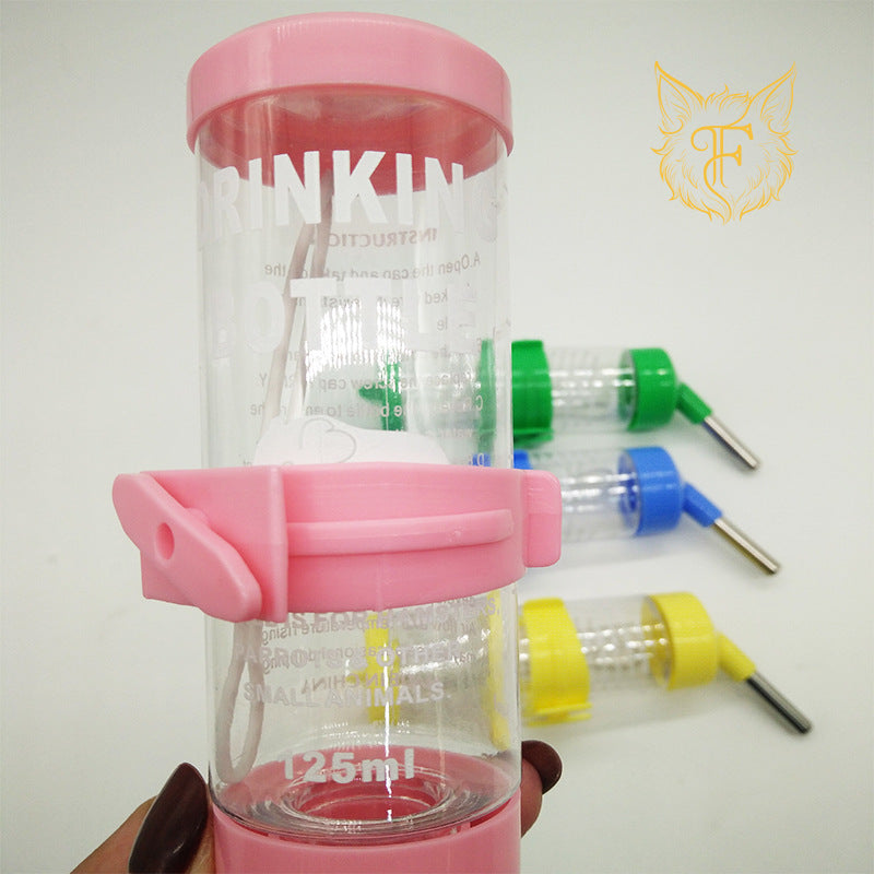 Pet Supplies Rabbit Chinchilla Ball Kettle Anti-gnawing Kettle Supplies Drinker 125ml Durable