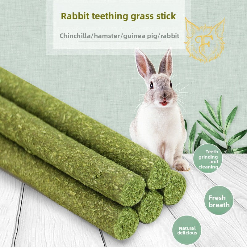 Rabbit molar stick hamster molar snack Timothy alfalfa stick rabbit rabbit chinchilla guinea pig guinea pig pet rabbit