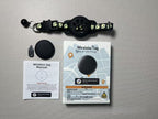 Cat tracking collar - reflective, anti-loss pet tracker - universal ios, android, google find my compatible - waterproof, ce certified