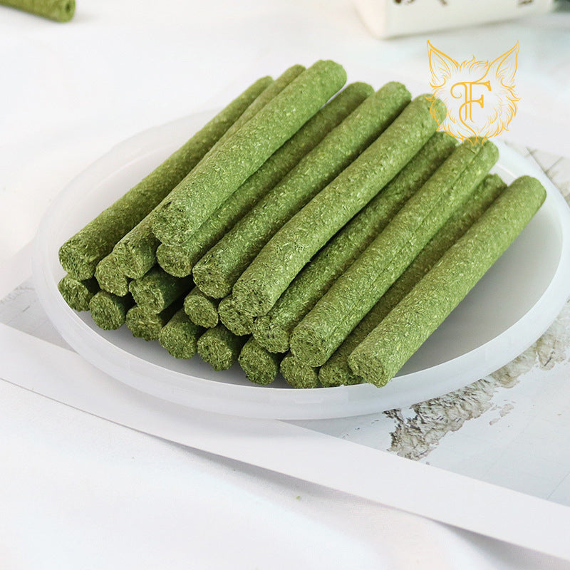 Rabbit molar stick hamster molar snack Timothy alfalfa stick rabbit rabbit chinchilla guinea pig guinea pig pet rabbit