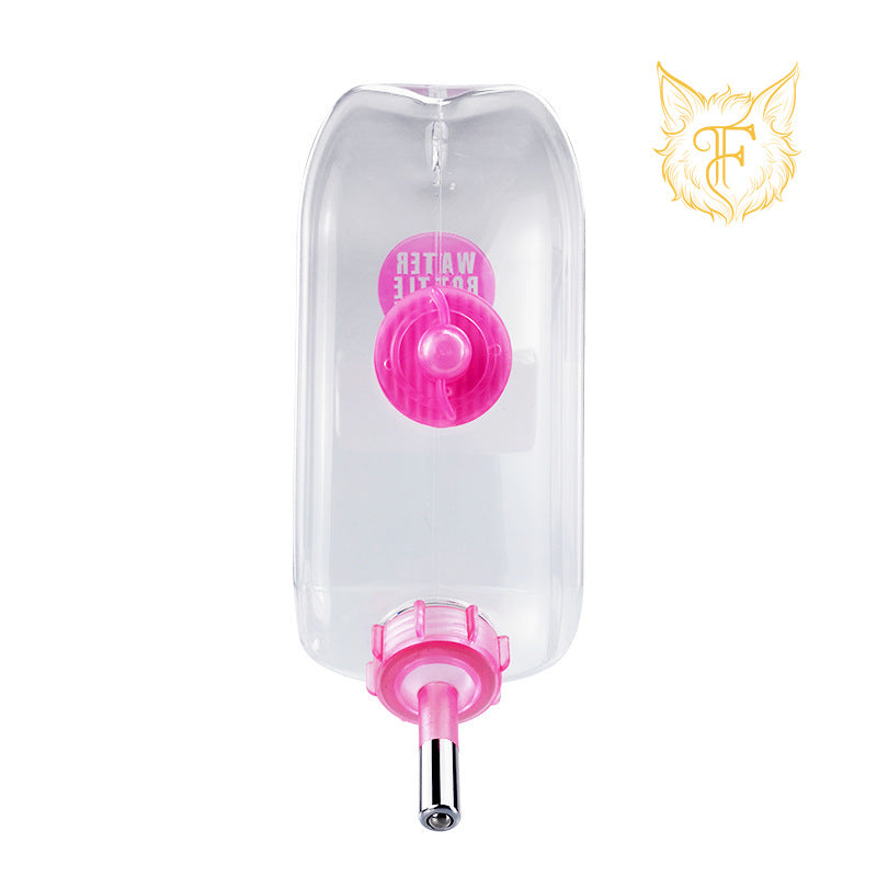 Marukan maca silent water kettle rabbit chinchilla drinking fountain bowl water bottle ball rabbit water kettle 350/600cc