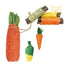 Pet toy dental chews & teething sticks combo set - hamster & rabbit teething kit (6-piece set)
