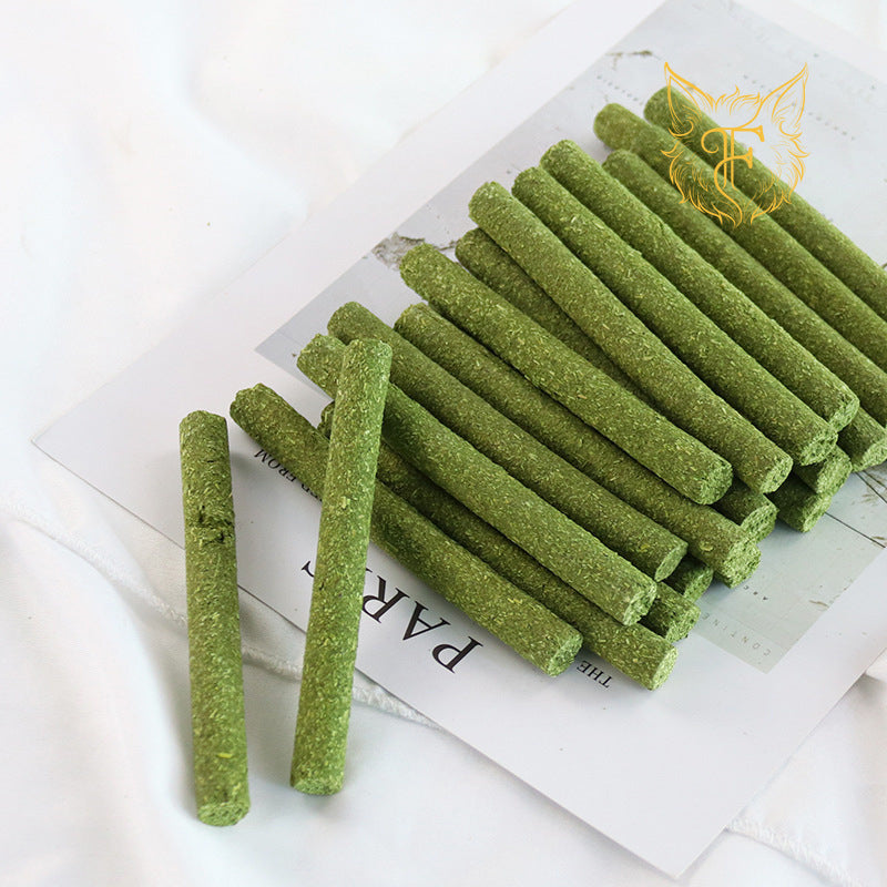 Rabbit molar stick hamster molar snack Timothy alfalfa stick rabbit rabbit chinchilla guinea pig guinea pig pet rabbit