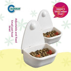 Marukan maca food bowl adjustable fixed food bowl rabbit chinchilla guinea pig hanging small pet hanging food box