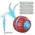 New Arrival Cross-border Automatic Cat Ball Cat Toy Ball Self-pleasure Boredom Interactive Artifact with Fur Pet Supplies