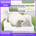 Rabbit toilet dayang large toilet pet rabbit toilet anti-tipping anti-spray toilet rabbit potty 5203