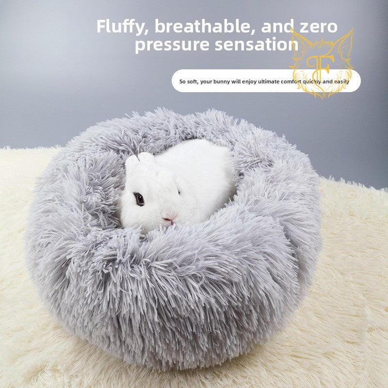 Winter cotton nest for rabbits, chinchillas, guinea pigs, rabbits, cats and dogs, winter cotton nest for rabbits, thickened heattech winter rabbit heattech nest