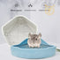 Rabbit toilet overweight anti-turning anti-bite ceramic triangle pentagon toilet chinchilla toilet squirrel large urinal
