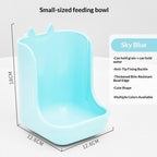 Two-in-one rabbit food bowl and trough, fixed food bowl, rabbit food, feed box, grass rack, hamster, chinchilla, one piece