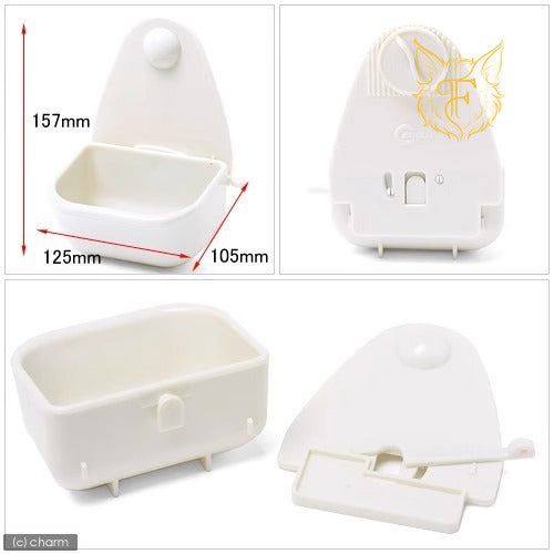 Marukan maca food bowl adjustable fixed food bowl rabbit chinchilla guinea pig hanging small pet hanging food box