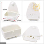 Marukan maca food bowl adjustable fixed food bowl rabbit chinchilla guinea pig hanging small pet hanging food box