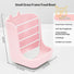 Two-in-one rabbit food bowl and trough, fixed food bowl, rabbit food, feed box, grass rack, hamster, chinchilla, one piece