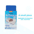 Pet summer cooling aluminum plate, rabbit cooling pad, hamster chinchilla ice mat, heat dissipation plate, summer cooling supplies