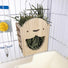 Pet wooden grass frame rabbit food basin food box two-in-one grass frame rabbit rabbit guinea pig chinchilla built-in fixed grass frame