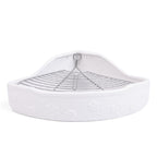 Rabbit toilet overweight anti-turning anti-bite ceramic triangle pentagon toilet chinchilla toilet squirrel large urinal