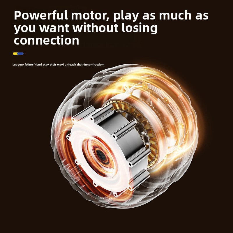New Arrival Cross-border Automatic Cat Ball Cat Toy Ball Self-pleasure Boredom Interactive Artifact with Fur Pet Supplies