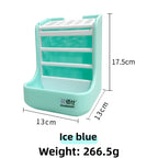 Rabbit 2-in-1 grass rack food bowl anti-rollover chinchilla guinea pig dual-purpose grass bowl feeding box anti-rollover