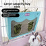 Rabbit grass rack can be fixed and hung for both internal and external use. acrylic transparent grass rack. large capacity. simple grass basket. rabbit supplies