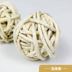 Rabbit teething grass ball straw teething toy woven ball rabbit guinea pig chinchilla chewing boring bunny toy