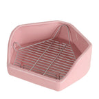 Rabbit toilet overweight anti-turning anti-bite ceramic triangle pentagon toilet chinchilla toilet squirrel large urinal