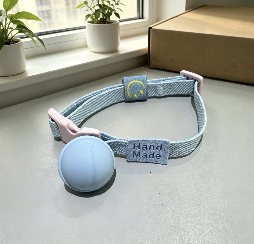 Cross-border pet smart anti-lost device positioning collar with locator adjustable buckle cat dog bell collar
