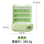 Rabbit grass rack can be fixed and hung for both internal and external use. acrylic transparent grass rack. large capacity. simple grass basket. rabbit supplies