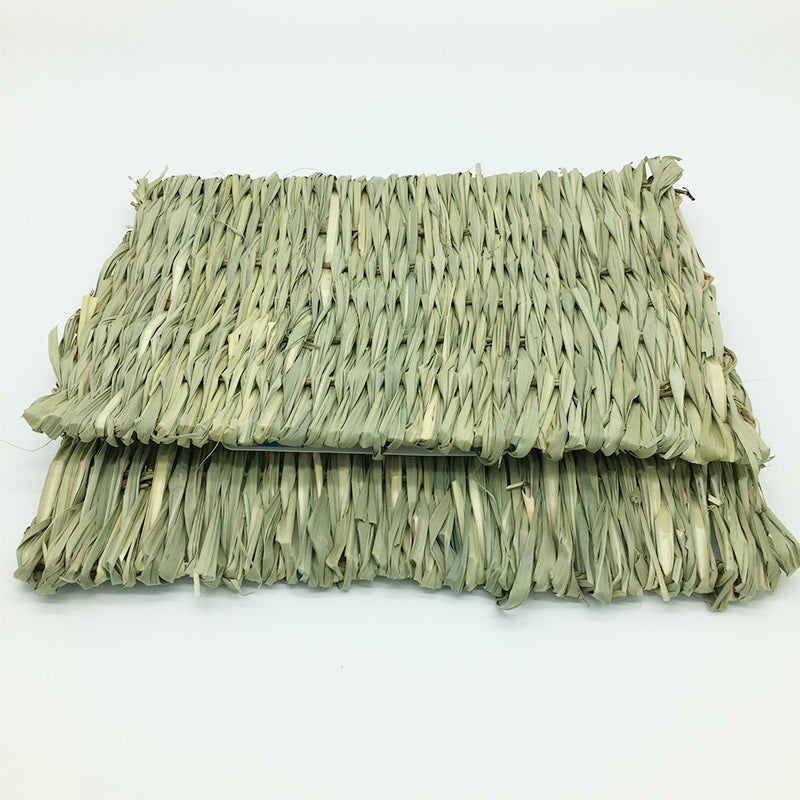 Manufacturer supplies rabbit grass mats, lop-eared rabbit guinea pig grass nests, rabbit foot mats, grass nests, pet rabbit nests
