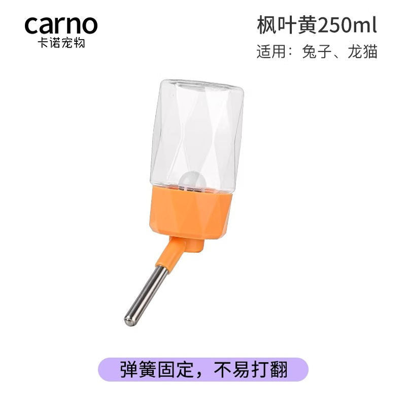 Small pet water fountain pet rabbit chinchilla guinea pig hamster non-leakage silent water kettle large capacity ball water fountain