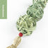 Pet rabbit straw ball hanging string hand-knitted straw ball boring toy rabbit chinchilla teething lantern string toy supplies