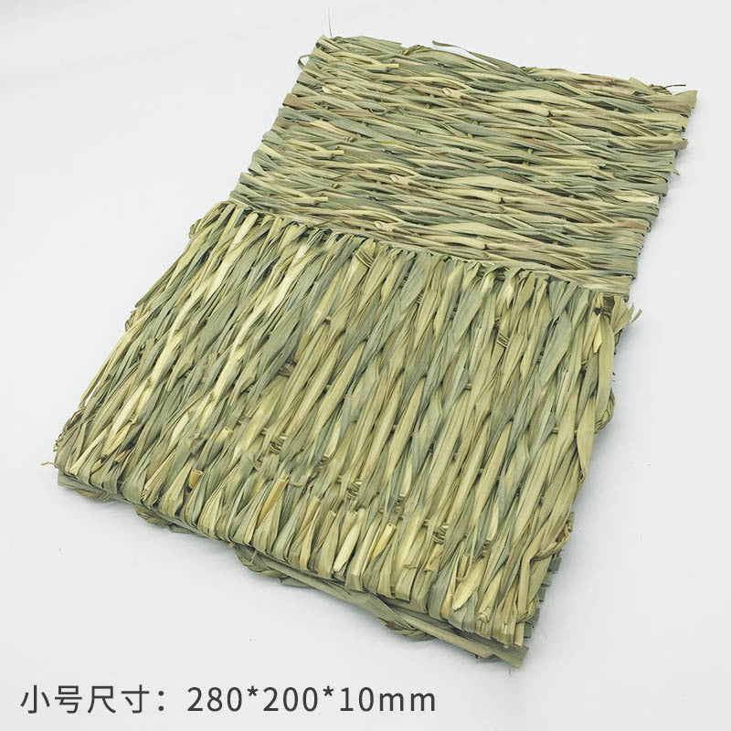 Manufacturer supplies rabbit grass mats, lop-eared rabbit guinea pig grass nests, rabbit foot mats, grass nests, pet rabbit nests