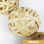 Rabbit teething grass ball straw teething toy woven ball rabbit guinea pig chinchilla chewing boring bunny toy