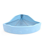 Rabbit toilet overweight anti-turning anti-bite ceramic triangle pentagon toilet chinchilla toilet squirrel large urinal