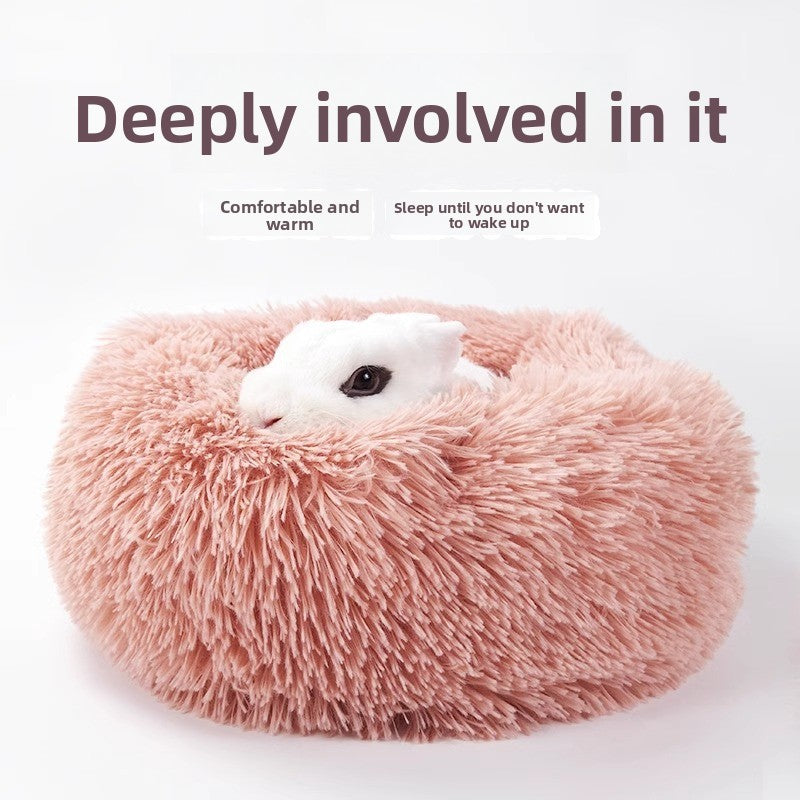 Winter cotton nest for rabbits, chinchillas, guinea pigs, rabbits, cats and dogs, winter cotton nest for rabbits, thickened heattech winter rabbit heattech nest