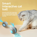 New Arrival Cross-border Automatic Cat Ball Cat Toy Ball Self-pleasure Boredom Interactive Artifact with Fur Pet Supplies