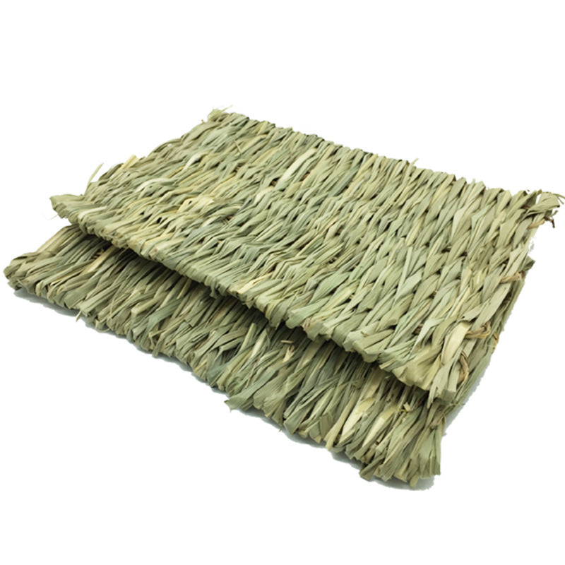 Manufacturer supplies rabbit grass mats, lop-eared rabbit guinea pig grass nests, rabbit foot mats, grass nests, pet rabbit nests