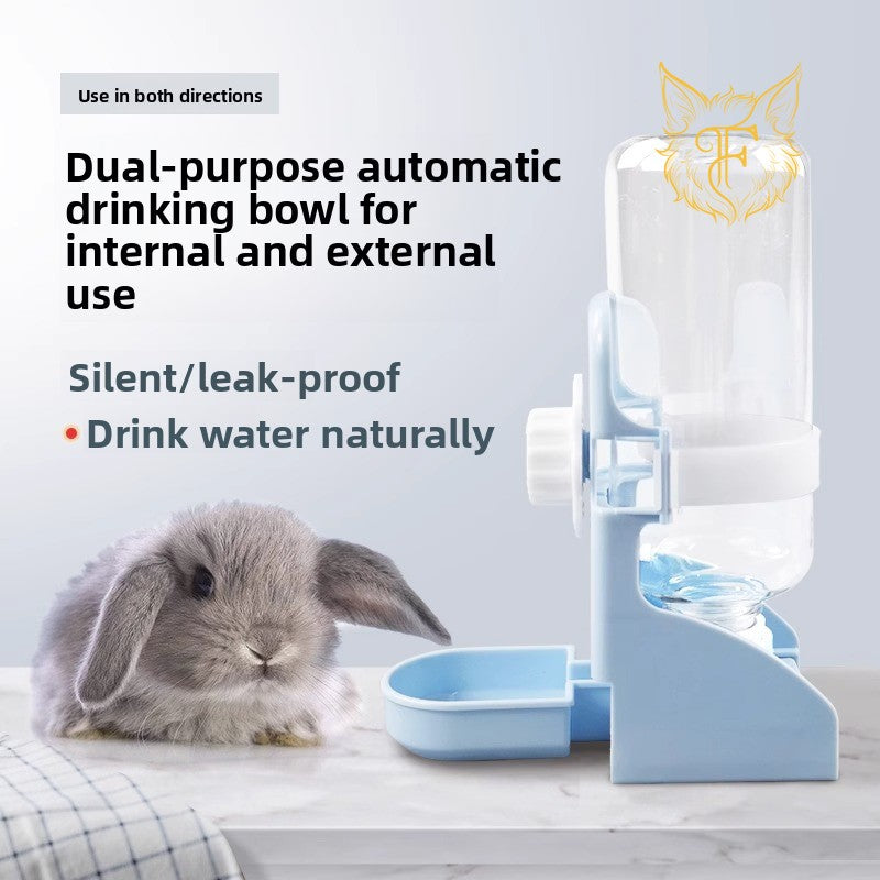 Pingao same style water kettle lick water bowl rabbit chinchilla guinea pig automatic water dispenser water kettle water bowl water kettle 500ml