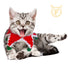 Pet bunny christmas decorative clothes rabbit scarf cat dog bib teddy bichon small dog scarf