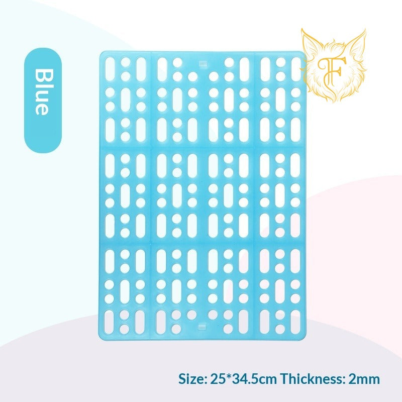 Pet rabbit foot pad anti-bite rabbit cage mat rabbit guinea pig chinchilla mesh leaky feces pad plastic mat