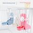 Pingao same style water kettle lick water bowl rabbit chinchilla guinea pig automatic water dispenser water kettle water bowl water kettle 500ml