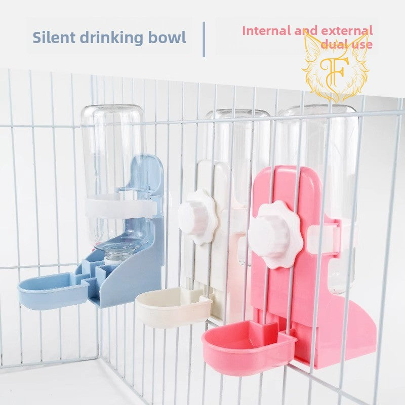 Pingao same style water kettle lick water bowl rabbit chinchilla guinea pig automatic water dispenser water kettle water bowl water kettle 500ml