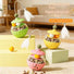 Cat toy petal tumbler teaser wand - interactive fun for kittens & cats - self-play, treat dispensing, and anti-boredom - pet toy