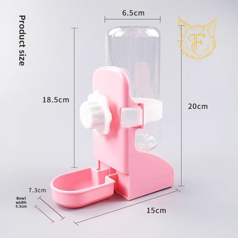 Pingao same style water kettle lick water bowl rabbit chinchilla guinea pig automatic water dispenser water kettle water bowl water kettle 500ml