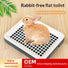 Rabbit toilet special urinal, guinea pig drain basket, dwarf rabbit shit basin, chinchilla small pet bedpan, daily necessities
