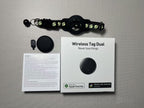 Cat tracking collar - reflective, anti-loss pet tracker - universal ios, android, google find my compatible - waterproof, ce certified