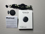 Cat tracking collar - reflective, anti-loss pet tracker - universal ios, android, google find my compatible - waterproof, ce certified